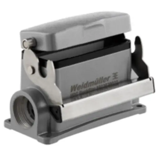 Angebot Aufbaugehäuse, Baugröße D40, Aluminiumdruckguss, PG29, abgewinkelt, Längsbügelverriegelung, IP65, 1658410000