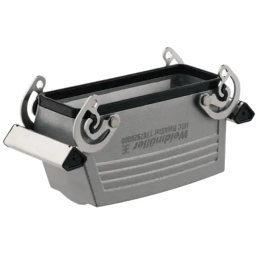 Ausverkauf Tüllengehäuse, Baugröße B24, Aluminiumdruckguss, PG21, gerade, Querbügelverriegelung, IP65, 1661720000