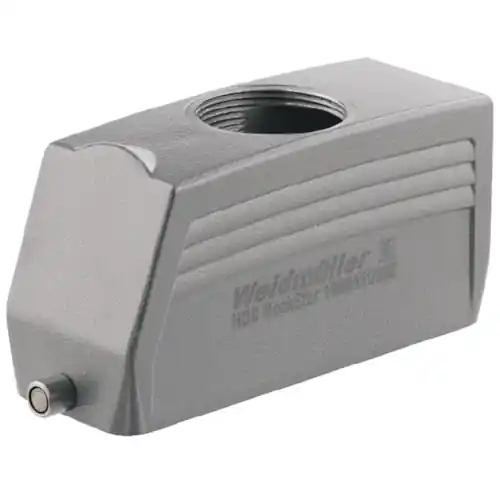 Garantierte Lieferung Tüllengehäuse, Baugröße B24, Aluminiumdruckguss, PG29, gerade, Längsbügelverriegelung, IP65, 1662550000