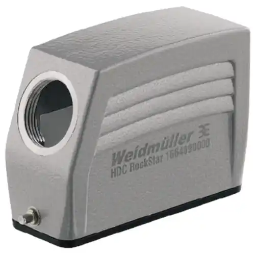 Tüllengehäuse, Baugröße A16, Aluminiumdruckguss, PG16, abgewinkelt, Längsbügelverriegelung, IP65, 1664690000 Sofort Bestellen