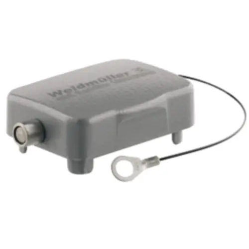 Finale Aktion Abdeckkappe, Baugröße B6, Aluminiumdruckguss, Längsbügelverriegelung, IP65, 1665200000