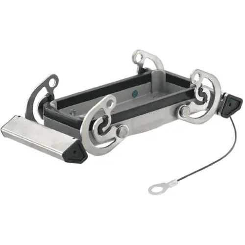 Abdeckkappe, Baugröße B16, Aluminiumdruckguss, Querbügelverriegelung, IP65, 1665270000 Nur Für Kurze Zeit