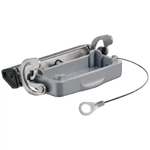 Abdeckkappe, Baugröße A10, Aluminiumdruckguss, Längsbügelverriegelung, IP65, 1665890000 Mega-Angebot