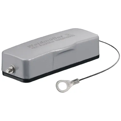 Abdeckkappe, Baugröße A16, Aluminiumdruckguss, Längsbügelverriegelung, IP65, 1665910000 Zertifiziert