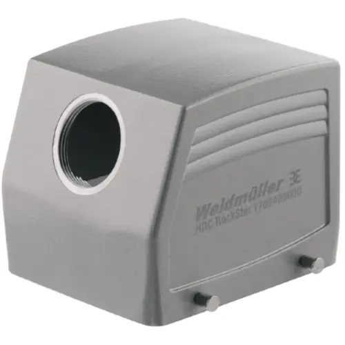 Versand Am Gleichen Tag Tüllengehäuse, Baugröße B32, Aluminiumdruckguss, PG29, abgewinkelt, Querbügelverriegelung, IP65, 1666840000