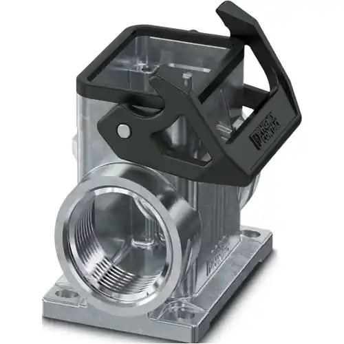 Aufbaugehäuse, Baugröße B6, Aluminiumdruckguss, 2 x M25, abgewinkelt, Bügelverriegelung, IP66, 1082556 Top-Preis