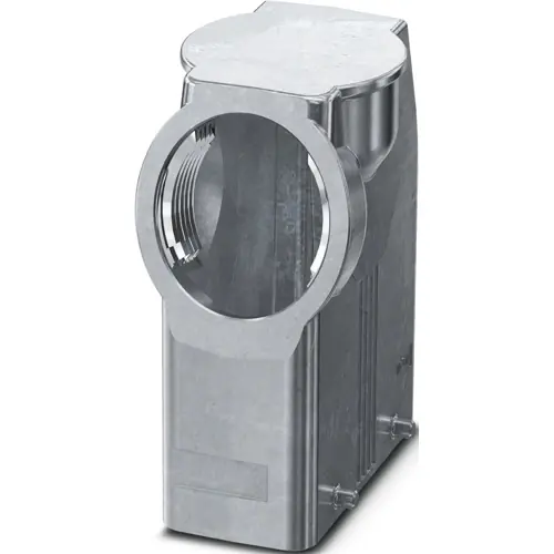 Preisreduziert Tüllengehäuse, Baugröße B16, Aluminiumdruckguss, 1 x M50, abgewinkelt, Clip-Verriegelung, IP66, 1082551