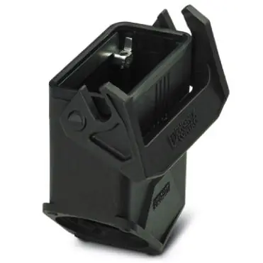 Tüllengehäuse, Baugröße B10, PA, PG16, gerade/abgewinkelt, Längsbügelverriegelung, IP66, 1407640 Direktkauf