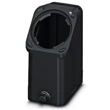 Tüllengehäuse, Baugröße B10, PA, PG16, gerade/abgewinkelt, Längsbügelverriegelung, IP66, 1407627 Neue Ware