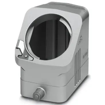 Tüllengehäuse, Baugröße B10, Aluminiumdruckguss, PG16, gerade/abgewinkelt, Längsbügelverriegelung, IP66/IP67, 1411456 Abverkauf