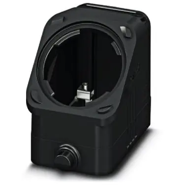 Tüllengehäuse, Baugröße B10, PA, PG16, gerade/abgewinkelt, Längsbügelverriegelung, IP66, 1407626 Sale