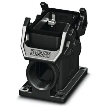 Neue Ware Aufbaugehäuse, Baugröße B10, PA, 2 x M20, abgewinkelt, Querbügelverriegelung, IP66, 1421356