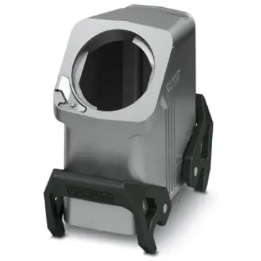 Markenprodukt Tüllengehäuse, Baugröße B16, Aluminiumdruckguss, PG16, gerade/abgewinkelt, Querbügelverriegelung, IP66/IP67, 1411462