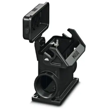 Kostenfreie Lieferung Aufbaugehäuse, Baugröße B16, PA, 2 x M32, abgewinkelt, Längsbügelverriegelung, IP66, 1421364