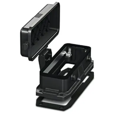 Aufbaugehäuse, Baugröße B24, PA, PG16, gerade, Querbügelverriegelung, IP66, 1407662 Echt