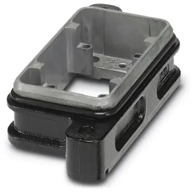 Aufbaugehäuse, Baugröße B10, Aluminiumdruckguss, PG16, gerade, Schraubverriegelung, IP66/IP68/IP69, 1411083 Wochenendangebot