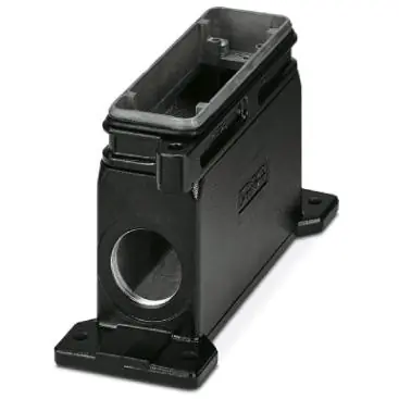 Aufbaugehäuse, Baugröße B24, Aluminiumdruckguss, 2 x M40, abgewinkelt, Schraubverriegelung, IP66/IP68/IP69, 1411063 Kostenfreie Lieferung