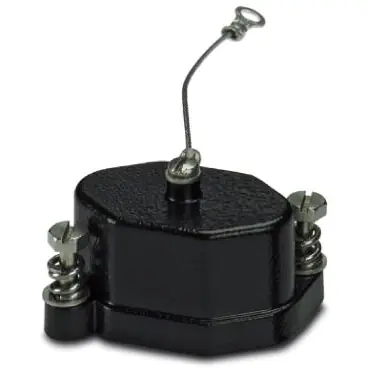 Neu Abdeckkappe, Baugröße D7, Zinkdruckguss, Schraubverriegelung, IP66/IP68/IP69, 1424636