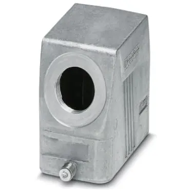 Neue Ware Tüllengehäuse, Baugröße B10, Aluminiumdruckguss, PG21, abgewinkelt, Längsbügelverriegelung, IP66/IP67, 1412602