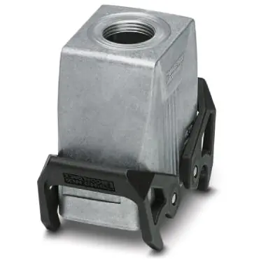 Expressversand Tüllengehäuse, Baugröße B10, Aluminiumdruckguss, PG29, gerade, Querbügelverriegelung, IP66/IP67, 1412615