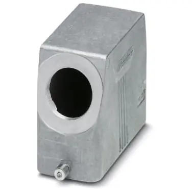 Tüllengehäuse, Baugröße B16, Aluminiumdruckguss, PG29, abgewinkelt, Längsbügelverriegelung, IP66/IP67, 1412684 Preisreduziert