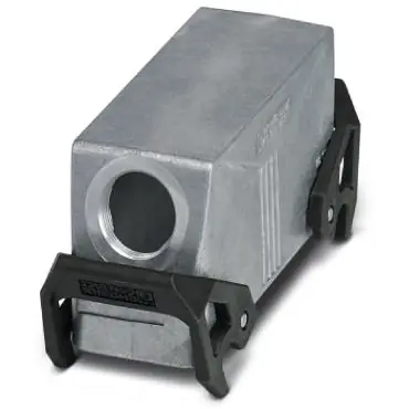 Angebot Tüllengehäuse, Baugröße B24, Aluminiumdruckguss, M32, abgewinkelt, Querbügelverriegelung, IP66/IP67, 1412795