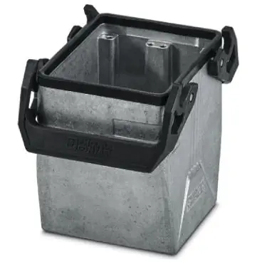 Kostenloser Versand Tüllengehäuse, Baugröße B32, Aluminiumdruckguss, M40, gerade, Querbügelverriegelung, IP66/IP67, 1424843