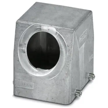 Tüllengehäuse, Baugröße B32, Aluminiumdruckguss, M40, abgewinkelt, Querbügelverriegelung, IP66/IP67, 1424837 Markenprodukt