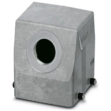 Tüllengehäuse, Baugröße B32, Aluminiumdruckguss, PG29, abgewinkelt, Querbügelverriegelung, IP66/IP67, 1424833 Neu Im Sortiment