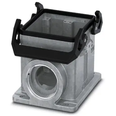 Aufbaugehäuse, Baugröße B32, Aluminiumdruckguss, 2 x PG36, abgewinkelt, Querbügelverriegelung, IP66/IP67, 1424847 Expressversand