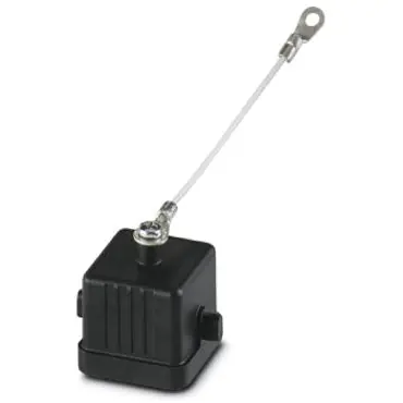 Sonderaktion Abdeckkappe, Baugröße D7, PA, Längsbügelverriegelung, IP65/IP54, 1419272