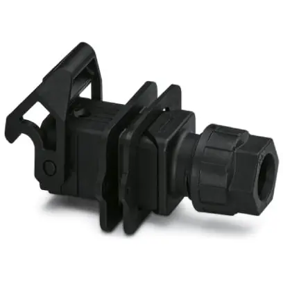 Garantierte Lieferung Durchführungsgehäuse, Baugröße D7, PA, M20, gerade, Längsbügelverriegelung, IP66, 1419269