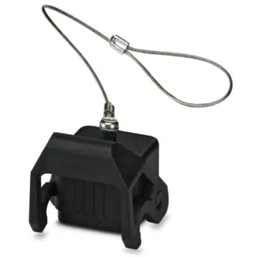 Must-Have Abdeckkappe, Baugröße D7, PA, Längsbügelverriegelung, IP66, 1419274