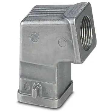 Tüllengehäuse, Baugröße D7, Aluminiumdruckguss, M25, abgewinkelt, Längsbügelverriegelung, IP66/IP67, 1419235 Aktuell