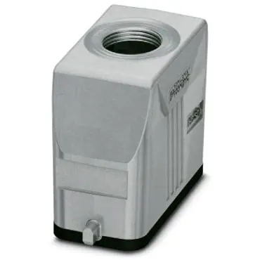 Tüllengehäuse, Baugröße D15, Aluminiumdruckguss, PG13,5, gerade, Längsbügelverriegelung, IP66/IP67, 1424352 Sonderaktion