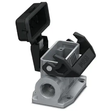 Aufbaugehäuse, Baugröße D15, Aluminiumdruckguss, 2 x PG16, abgewinkelt, Längsbügelverriegelung, IP66/IP67, 1424372 Meistverkauft