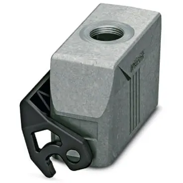 Tüllengehäuse, Baugröße D25, Aluminiumdruckguss, PG16, gerade, Längsbügelverriegelung, IP66/IP67, 1424388 Neu Im Sortiment