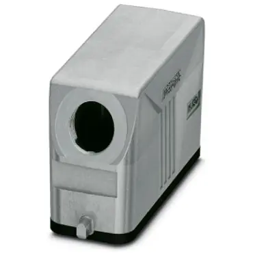 Tüllengehäuse, Baugröße D25, Aluminiumdruckguss, PG16, abgewinkelt, Längsbügelverriegelung, IP66/IP67, 1424378 Sonderangebot