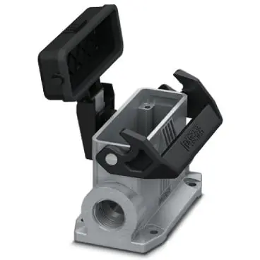 Aufbaugehäuse, Baugröße D25, Aluminiumdruckguss, 2 x M20, abgewinkelt, Längsbügelverriegelung, IP66/IP67, 1424396 Nur Für Kurze Zeit