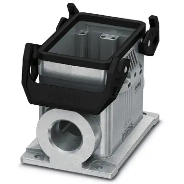 Aufbaugehäuse, Baugröße D50, Aluminiumdruckguss, 2 x PG21, abgewinkelt, Querbügelverriegelung, IP66/IP67, 1424415 Heißes Angebot