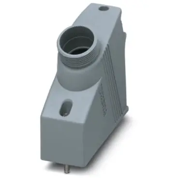 Neuheit Tüllengehäuse, Baugröße VC3, PA, PG21, abgewinkelt, Schraubverriegelung, IP67, 1852956