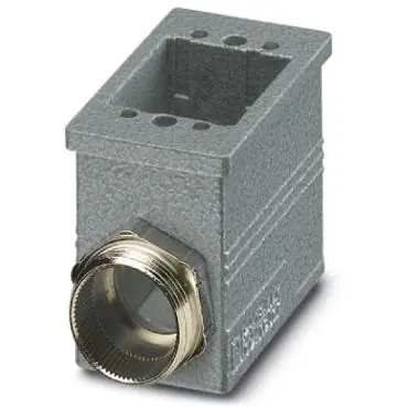 Nur Für Kurze Zeit Tüllengehäuse, Baugröße VC1, Zinkdruckguss, PG16, abgewinkelt, Schraubverriegelung, IP65/IP66/IP67, 1884568