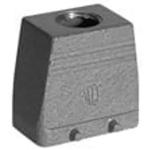 Sonderaktion Gehäuse, Baugröße 4, Aluminiumdruckguss, M32, abgewinkelt/gerade, Clip-Verriegelung, IP65, 1106434-1