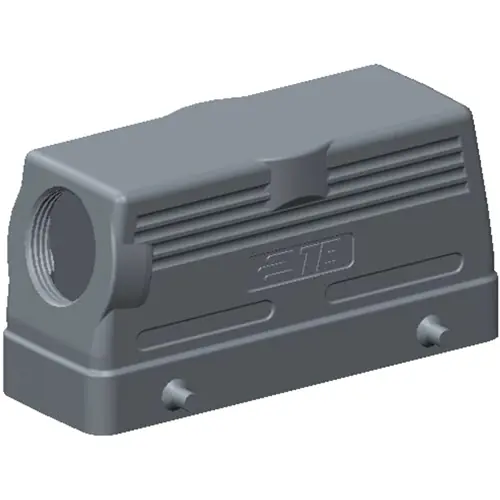 Gehäuse, Baugröße HB24, Aluminiumdruckguss, M25, abgewinkelt, Clip-Verriegelung, IP65, T1210240125-000 Top-Preis