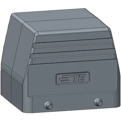 Neu Gehäuse, Baugröße HB32, Aluminiumdruckguss, M40, abgewinkelt, Clip-Verriegelung, IP65, T1210320140-000