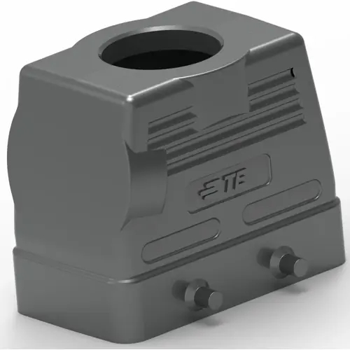 Echt Gehäuse, Baugröße HB10, Aluminiumdruckguss, PG21, abgewinkelt/gerade, Clip-Verriegelung, IP65, T1220100121-000