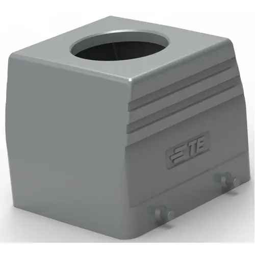 Gehäuse, Baugröße HB32, Aluminiumdruckguss, M40, abgewinkelt/gerade, Clip-Verriegelung, IP65, T1220320140-000 Kostenloser Rückversand