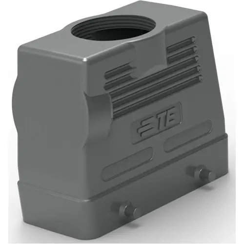 Gehäuse, Baugröße HB16, Aluminiumdruckguss, M25, abgewinkelt/gerade, Clip-Verriegelung, IP65, T1240160125-000 Letzte Chance