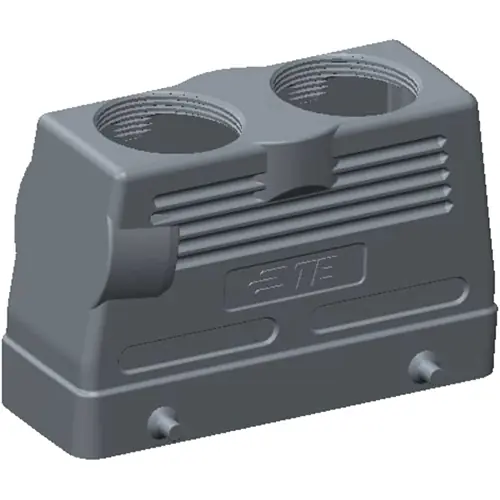 Heißes Angebot Gehäuse, Baugröße HB24, Aluminiumdruckguss, 2 x PG21, gerade, Clip-Verriegelung, IP65, T1240240221-000