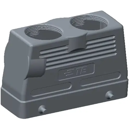 Highlight Gehäuse, Baugröße HB24, Aluminiumdruckguss, 2 x PG29, gerade, IP65, T1240240229-000